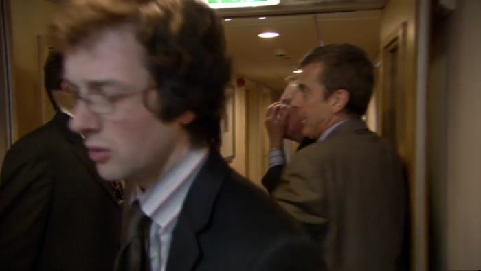 - HAVE YOU GOT A HANKY? - YOU GO LOOK AFTER JULIE, RIGHT? 