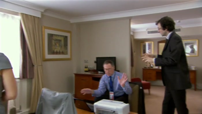 - WE'RE JUST DOING THE... - NO, NO, NO, LISTEN. 