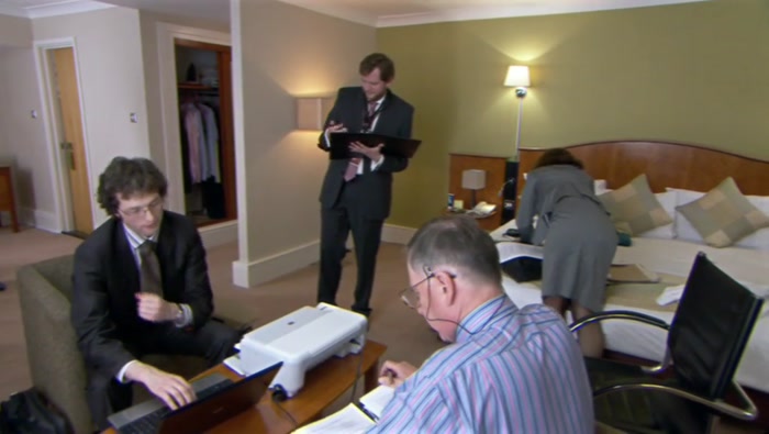 JOHN, DO YOU KNOW WHAT THE WI-FI PASSWORD IS? 