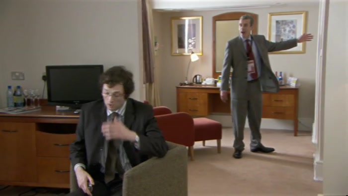 WOMEN, HUH? WOMEN! SLAM THE DOOR. WHERE DID THIS IDEA COME FROM, HUH? 