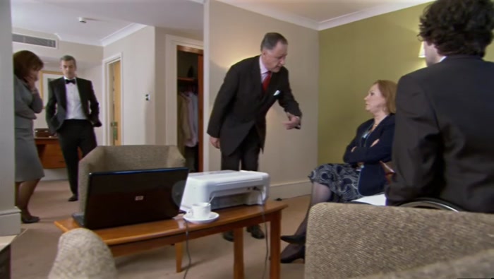 RIGHT, WOULD YOU LIKE TO COME WITH ME? UH, THERE'S BEEN A CHANGE OF PLAN. 