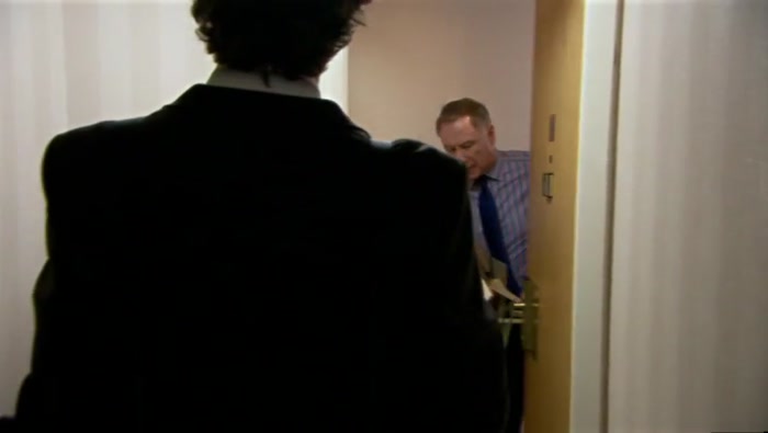 AH, YOU GOT PAST MAD CONFERENCE SECURITY, THEN? 