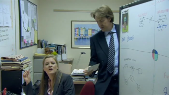 SHE'S HEAD OF COMMS ON THE ENTERPRISE, SO IT KIND OF MAKES SENSE. 