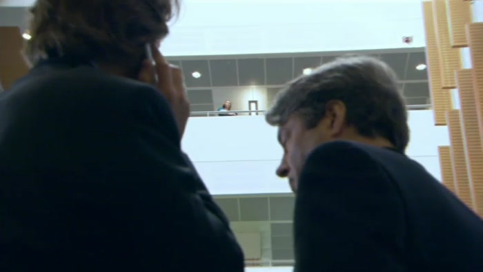 - THAT... THAT'S ACTUALLY A WOMAN. - OH, CHRIST. 
