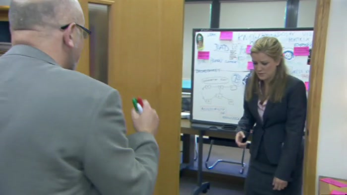 - STAGE ONE, STORY LEAKS, OUR RESPONSE. - UH-HUH. 