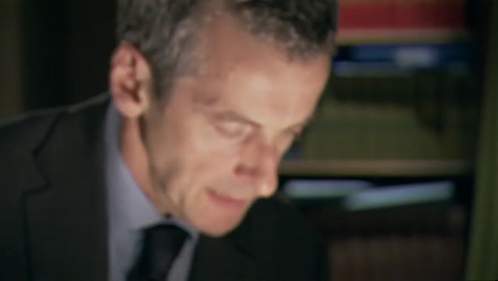 STILL GOT ANTHONY EDEN'S LIPSTICK ON THE BOTTLE. 