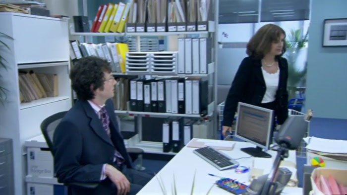 GET IN MY OFFICE NOW, AND YOU, GLENN.  