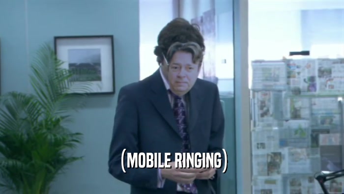 (MOBILE RINGING)  