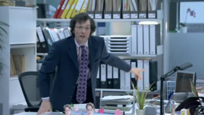 WHAT THE FUCK IS HE DOING HERE?  
