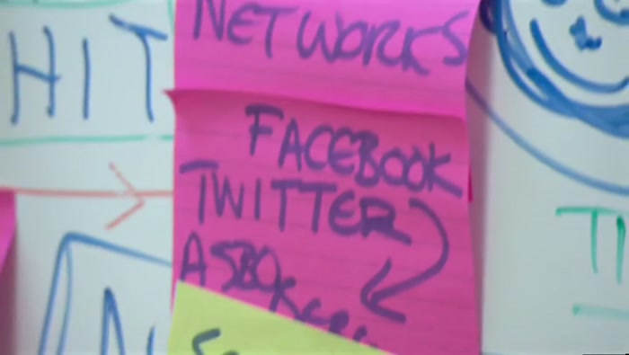 IS SHE ON FACEBOOK OR BEBO, DOES SHE TWITTER? 