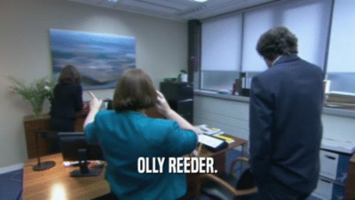 OLLY REEDER.
  