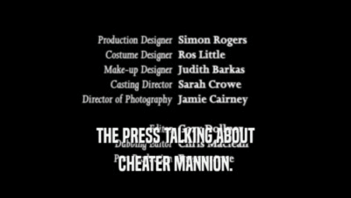 THE PRESS TALKING ABOUT CHEATER MANNION. 