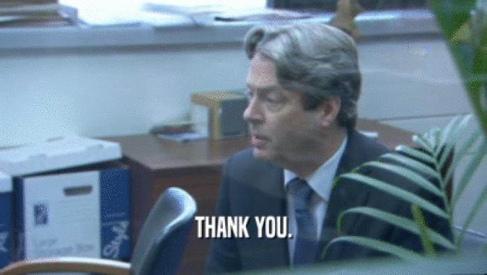 THANK YOU.  