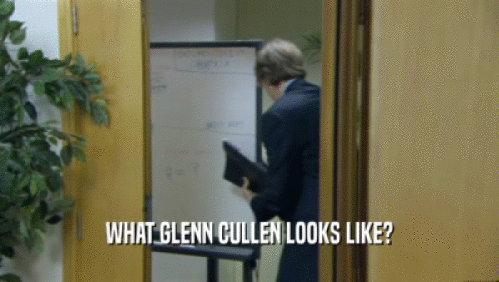 WHAT GLENN CULLEN LOOKS LIKE?  