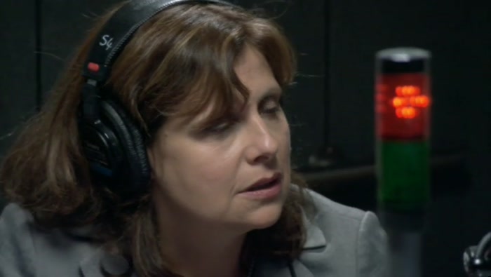 WHO SHOULD COME ROLLING ALONG THE CORRIDOR BUT MALCOLM TUCKER, 