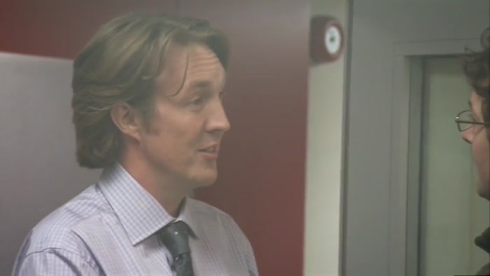 - SHE HASN'T TOLD YOU, HAS SHE? - NO, WHAT? 