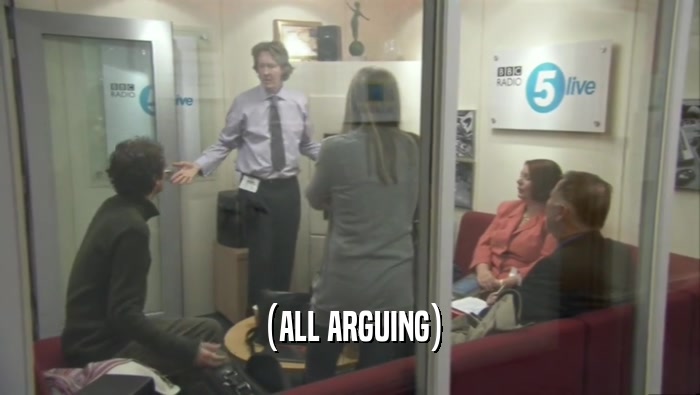 (ALL ARGUING)  