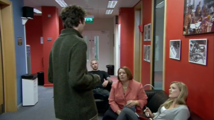 SO, OLLY, WHAT EXACTLY HAVE YOU BEEN SAYING TO THEM IN THE OFFICE ABOUT ME? 