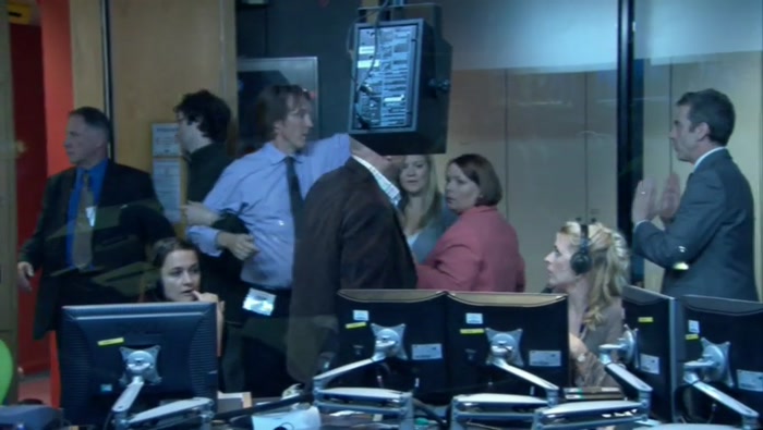 WE'RE IN A STUDIO, THERE'S ANOTHER ROOM NEXT DOOR... 