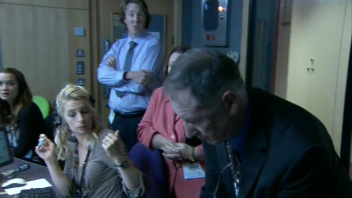 IS THAT NICOLA'S DOCTOR? PROBABLY TRYING TO BOOK A CIRCUMCISION. 