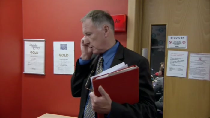 OLLY? WELL, HE'S NOT HERE. HE'S AT HOME. 