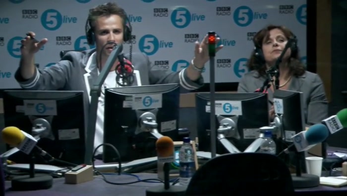 CAN I JUST SAY TO THE LISTENERS AT HOME, I HAVE NO IDEA WHAT'S GOING ON NOW. 