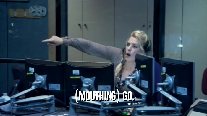 (MOUTHING) GO.  