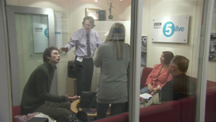 WE'RE TRYING TO LISTEN HERE NOW.  