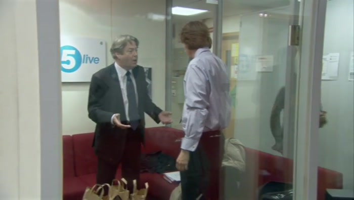 IS THE VICAR ABOUT TO COME ROUND WITH BRIAN RIX... 