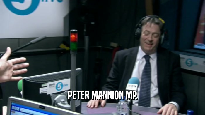 PETER MANNION MP.
  