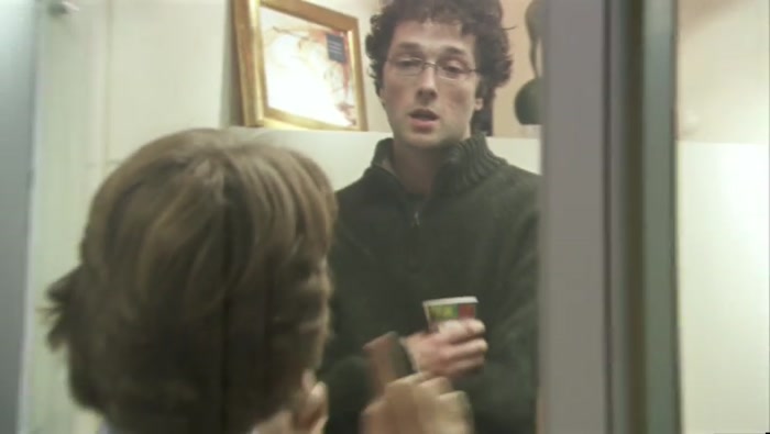 YOU COME OUT, I'M IN THERE AND THEN WE'RE SWAPPING ROUND. 