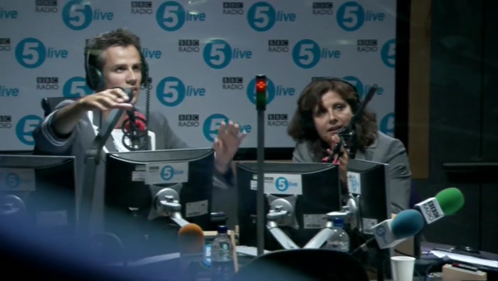 CAN I JUST SAY TO THE LISTENERS AT HOME, I HAVE NO IDEA WHAT'S GOING ON NOW. 