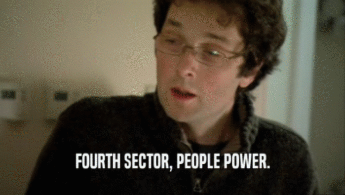 FOURTH SECTOR, PEOPLE POWER.  