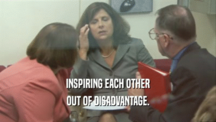INSPIRING EACH OTHER OUT OF DISADVANTAGE. 