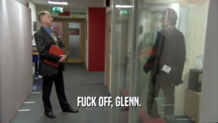 FUCK OFF, GLENN.  