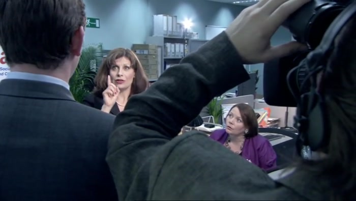 - JUST ONE SECOND. SORRY. TERRI? - YOU ALL RIGHT? 
