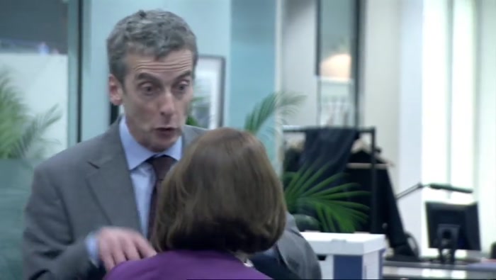 TERRI, GET THE MINISTER'S CAR. DOWNSTAIRS. RIGHT NOW. 