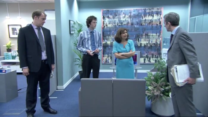 - WHY ARE YOU EVEN HERE? - TERRI: HELLO, MALCOLM. 