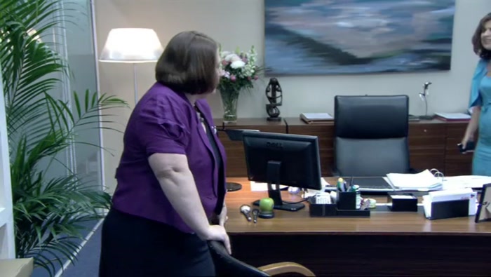 - IT'S NICE THAT HE'S BEING SUPPORTIVE. - HE'S NOT BEING SUPPORTIVE, HE'S... 