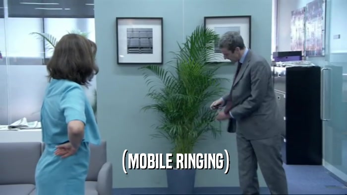 (MOBILE RINGING)  