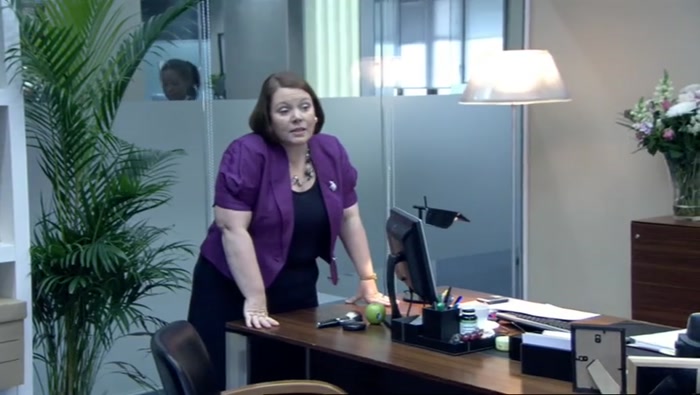 - IT'S NICE THAT HE'S BEING SUPPORTIVE. - HE'S NOT BEING SUPPORTIVE, HE'S... 