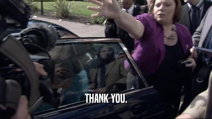 THANK YOU.  