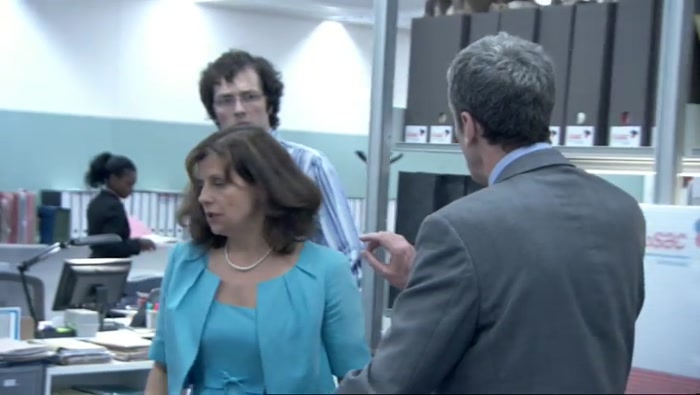 NICOLA, I WANT YOU TO GO DOWN THERE  