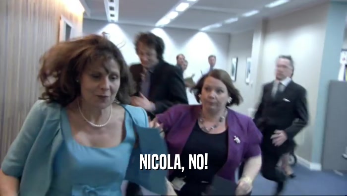 NICOLA, NO!  