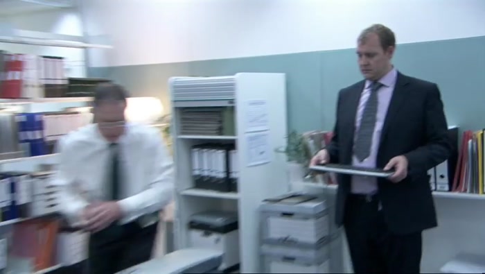 - (MOBILE PHONE RINGING) - SHIT! 