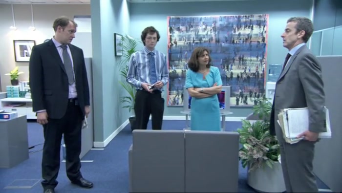 - OH, YOU LOOK A BIT TIRED. - YEAH. YOU LOOK INCOMPETENT. 