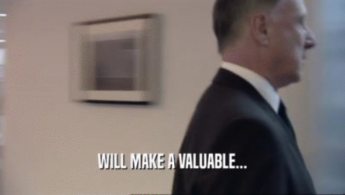 WILL MAKE A VALUABLE...  