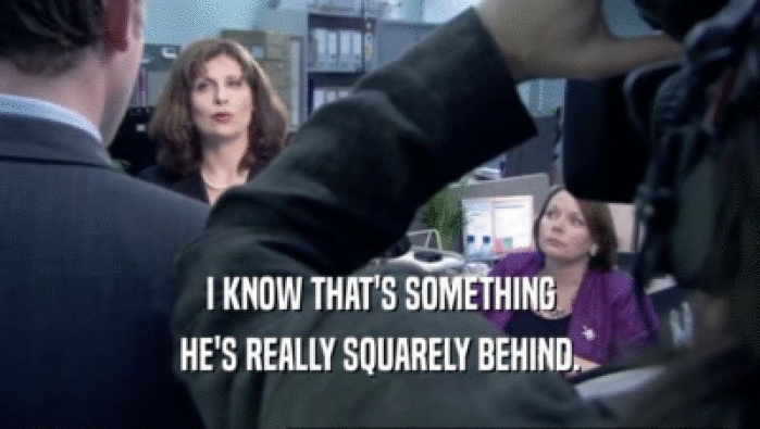 I KNOW THAT'S SOMETHING HE'S REALLY SQUARELY BEHIND. 