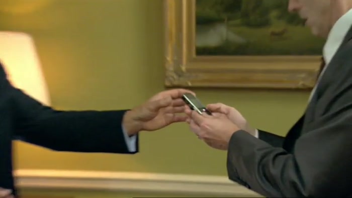 ACTUALLY, I'M GOING TO NEED THAT. THAT'S AN OFFICIAL BLACKBERRY. 