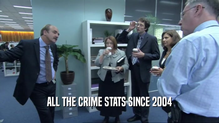 ALL THE CRIME STATS SINCE 2004  